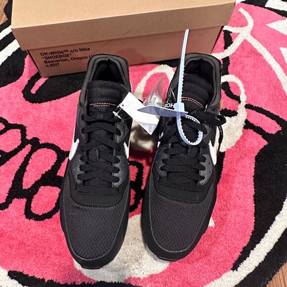 Nike Air Max 90 Off-White “Black” - Size 10 - Brand New main image 11